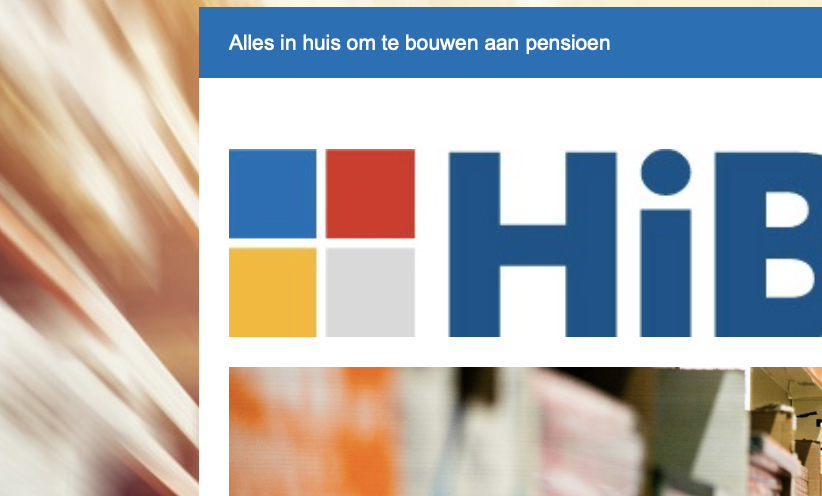 Eerste pensioen­nieuwsbrief Bpf HiBiN verstuurd